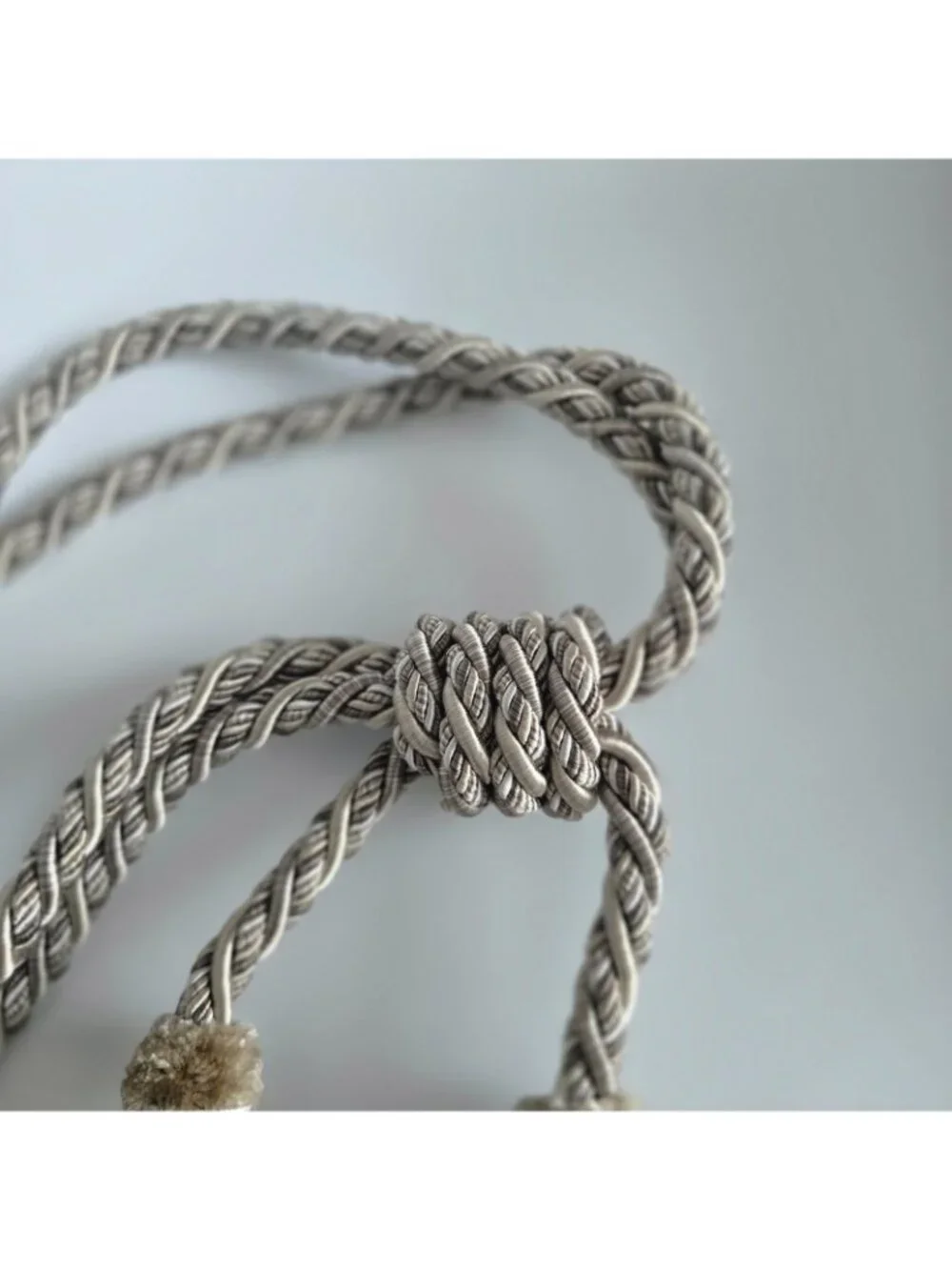 Margaux Double Tassel Tieback Samuel & Sons Passementerie